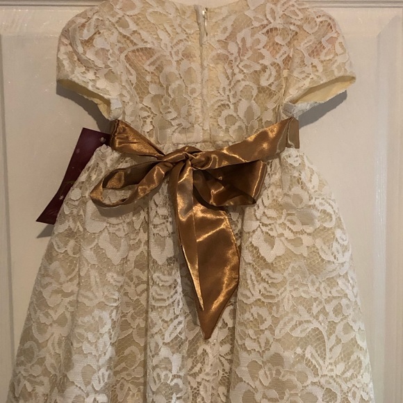 Princess Faith Lace Dress 2T - Picture 6 of 7